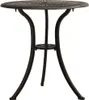 vidaXL 3dílná sada Bistro Set Litý hliník Bronz Náhled obrázku produktu 5