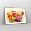 Gerahmtes Poster - Rahmen in heller Eiche - Blumen Frühling Produktbild-Vorschau 8
