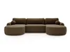 GrainGold Ecksofa U-Form Aurio - Ecksofa mit Produktbild-Vorschau 5
