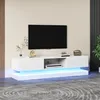 Merax TV-Lowboard mit 2 Schubladen und offenes Fach, Produktbild-Vorschau 8