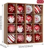 Valery Madelyn Weihnachtskugeln 16 Stücke 8CM Kunststoff Produktbild-Vorschau 5