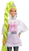 Barbie Extra Puppe mit grünem Haar, Anziehpuppe, Modepuppe Produktbild-Vorschau 4