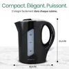 Emerio Bouilloire 1 litre – Protection contre la surchauffe Voir les images du produit 7