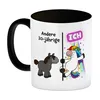 20. Geburtstag Kaffeebecher Schwarz mit lustigem Spruch: Produktbild-Vorschau 2