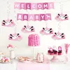 BRUBAKER Welcome Baby Girlande für Jungen und Mädchen - Produktbild-Vorschau 2
