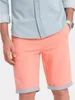 Ombre Clothing Pánské plátěné kraťasy Bugsy lososová XXL Náhled obrázku produktu 1