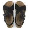 Birkenstock Tulum Wildleder Damen Sandalen Black Narrow-fit Produktbild-Vorschau 5