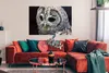 MuchoWow® Poster Waldkauz auf schwarzem Hintergrund 120x80 Produktbild-Vorschau 2