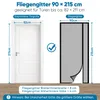Sekey Fliegengitter Balkontür Magnet Insektenschutz Tür Produktbild-Vorschau 8