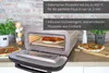 Der Unold Pizzaofen Alfredo Tischbackofen backt zwei Pizzen bei 450 °C. Ein herausnehmbarer Cordieri Anteprima dell’immagine prodotto