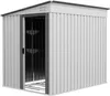 Metall Gerätehaus 2,81m² 154x206,5x181 cm Geräteschuppen Produktbild-Vorschau 1