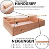 Premium Frühbeet aus Lärche, 116x76x20/30 cm, 20 mm Produktbild-Vorschau 2