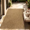 In & Outdoor Tapis tissé plat uni moderne résistant aux Voir les images du produit 1