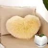 1x Herzform Kissenbezug 40x50cm, Plüsch Flauschig Kissen Produktbild-Vorschau 3