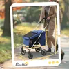 PawHut Hundewagen Hundebuggy klappbar für Hunde & Katzen Produktbild-Vorschau 3