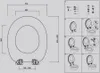 Primaster WC-Sitz mit Strasssteinen Absenkautomatik Soft Produktbild-Vorschau 3