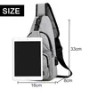 Canvas Sling Bag Rucksack Damen und Herren – Produktbild-Vorschau 2