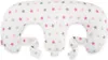 Bobono Coussin d'allaitement pour jumeaux Gris 100% coton Voir les images du produit 2