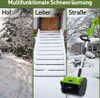 Akku-Schneefräse,Faltbar Schneebürste Ergonomisch,900 W Produktbild-Vorschau 7