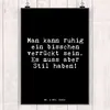 Mr. & Mrs. Panda Bild Man kann ruhig ein... DIN A4 - Produktbild-Vorschau 2