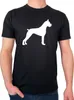 Huuraa Herren T-Shirt Deutscher Boxer Silhouette XXL Black Produktbild-Vorschau 1