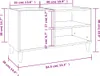 Plattenschrank Schwarz 84,5x38x48 cm Holzwerkstoff Produktbild-Vorschau 7