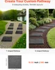 SucceBuy 8x Garten Trittsteine Gehwegplatten Steinoptik Produktbild-Vorschau 5
