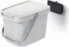 Poubelle System Collec 6 L avec couvercle brun clair Voir les images du produit 3