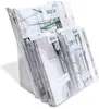 DURABLE Prospektspender Set XL A4, 861319 transparent Produktbild-Vorschau 5