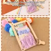 Sticken, Stricken & Weben für Kinder, DIY Holz Webrahmen, Produktbild-Vorschau 7
