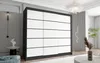 Kleiderschrank Netro VII 250 cm - Groß Schwebetürenschrank, Produktbild-Vorschau 1