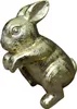Dekofigur Hase kletternd gold H8,5cm Produktbild-Vorschau 1