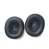 Two black ear pads for headphones, one labeled 'L' and the other 'R', are placed on a white background. Náhled obrázku produktu