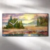 Wandbild Leinwand Bilder Wanduhr Kunstdruck 60x30 Gemälde Produktbild-Vorschau 2