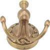Gancio per accappatoio in ottone e acciaio inox Retro Anteprima dell’immagine prodotto 5