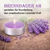 Duft-Teelichter 36er Pack – Duft Lavendel, ca. 4 Stunden Produktbild-Vorschau 3