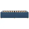 Bettgestell ohne Matratze Blau 90x200 cm Stoff Produktbild-Vorschau 5