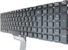 A black keyboard without a frame or backlight, isolated on a white background. Produktbild-Vorschau