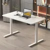 Białe biurko elektryczne regulowane 160x80 Podgląd zdjęcia produktu 5