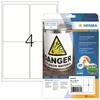 HERMA 9534, Biela, Samolepiaci štítok, A4, Polyolefine, Náhľad obrázku produktu 4