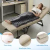 (Beige) 3-in-1 Klappbarer Schlafsessel, Verstellbarer Produktbild-Vorschau 6