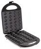 Mesko Home MS 3041, 24 wafels, elliptische vorm, zwart, Productafbeelding-voorbeeld 1