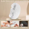 2-in-1 Elektrischer Nagelknipser und -polierer, Leiser Produktbild-Vorschau 2