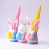 Ostern Plüsch Osterhase mit Osterei, 1 Stück Produktbild-Vorschau 3