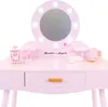 Bandits & Angels Kinderschminktisch Sofia Pink mit Spiegel Produktbild-Vorschau 3