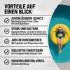 MONZANA® Poolkissen 4m Winter Rund Chlorbeständig Seil PVC Produktbild-Vorschau 8
