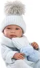 Llorens Babypuppe Tino Blau mit Handtuch 43 cm Produktbild-Vorschau 10