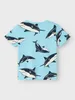 NAME IT T-Shirt 2er-Set Kurzarm Normal geschnitten Rundhals Produktbild-Vorschau 3