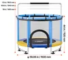 VEVOR Trampolin Mini für Kinder mit Haltestange Produktbild-Vorschau 9