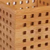 4 x Stiftköcher Bambus, Utensilienbox Holz, für Stifte, Produktbild-Vorschau 6